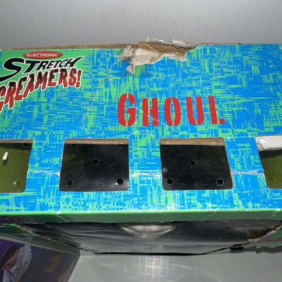 MANLEY TOY QUEST STRETCH SCREAMERS ELECTRONIC GHOUL  WITH BOX - Picture 5 of 16